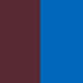 Burgundy Heather / Olympic Blue